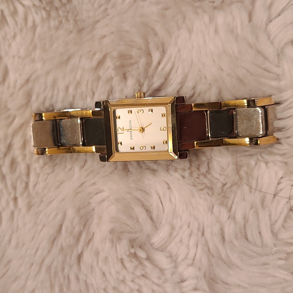 Silver watch  used , good condition